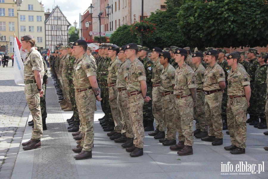 Przywitanie wojsk NATO w Elblgu, fot. 32