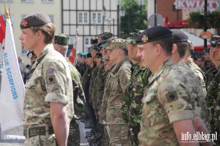 Przywitanie wojsk NATO w Elblgu, fot. 34