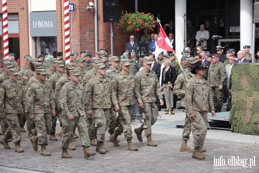 Przywitanie wojsk NATO w Elblgu, fot. 61