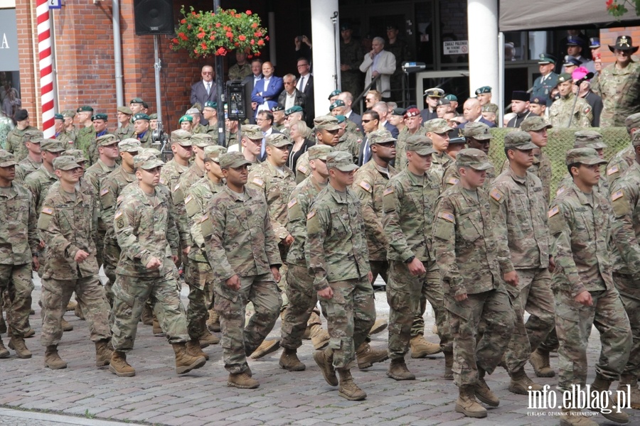 Przywitanie wojsk NATO w Elblgu, fot. 63
