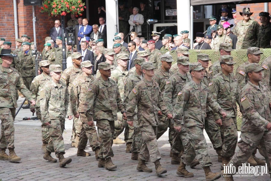 Przywitanie wojsk NATO w Elblgu, fot. 64