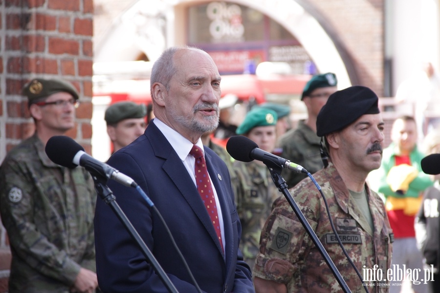 Przywitanie wojsk NATO w Elblgu, fot. 91