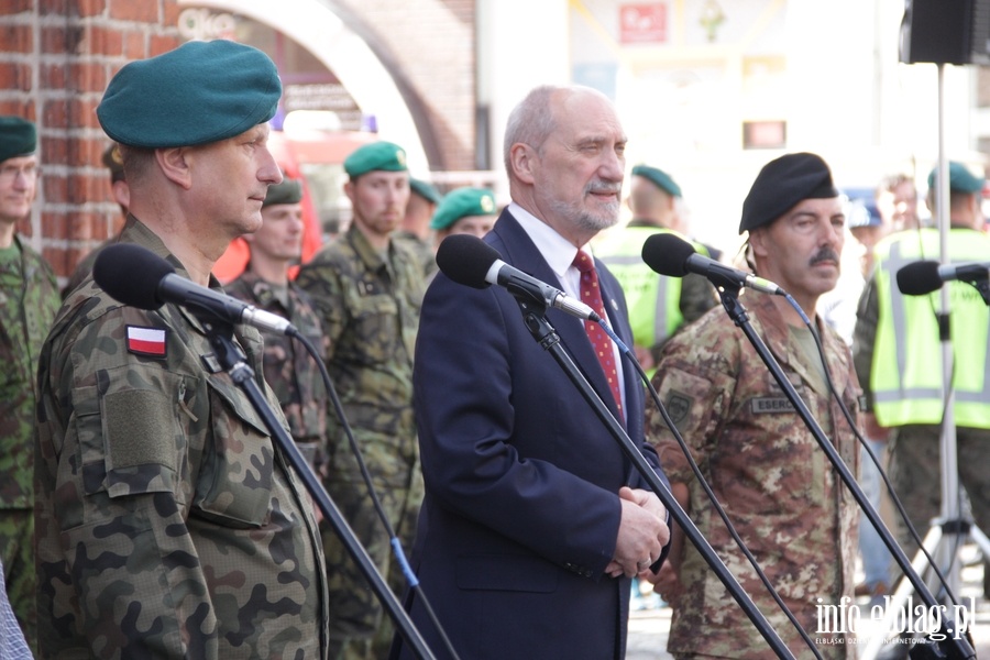Przywitanie wojsk NATO w Elblgu, fot. 92