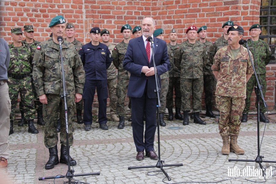 Przywitanie wojsk NATO w Elblgu, fot. 96
