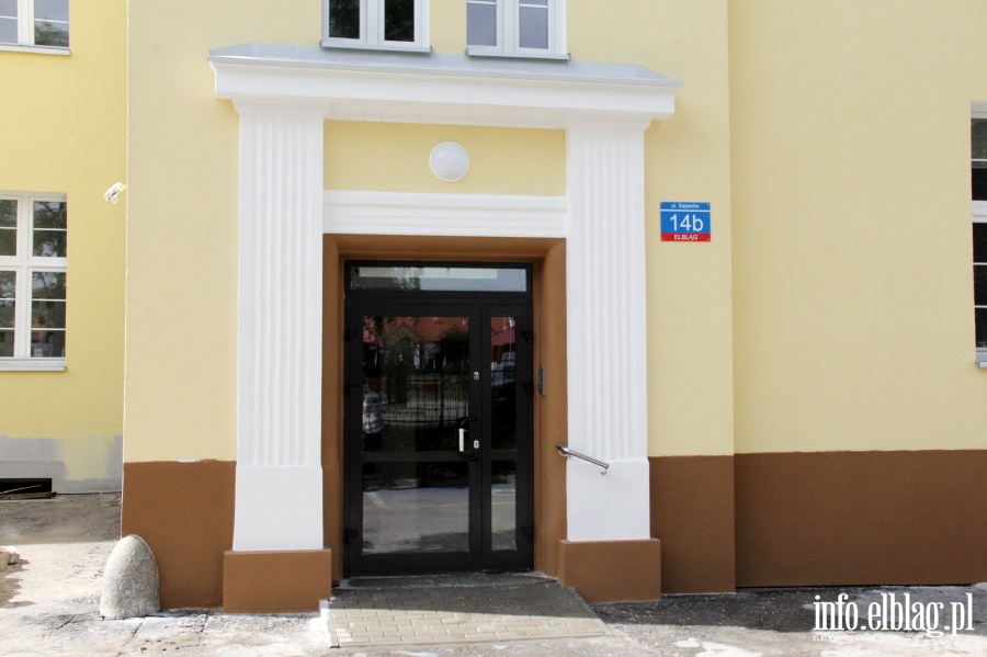 Budynek mieszkalny ETBS przy ul. Saperów 14b, fot. 1