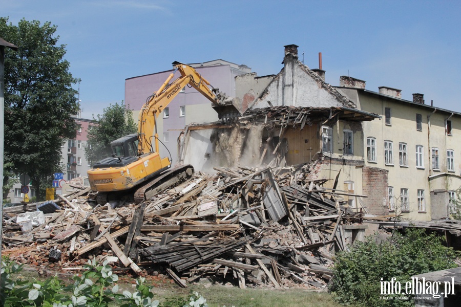 Rozbirka kamienic przy ul. Traugutta 44-45, fot. 3