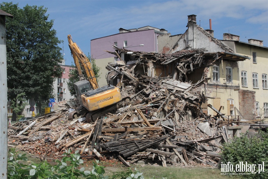 Rozbirka kamienic przy ul. Traugutta 44-45, fot. 9