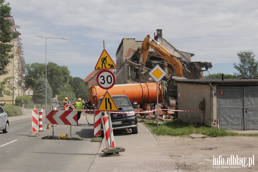 Rozbirka kamienic przy ul. Traugutta 44-45, fot. 10