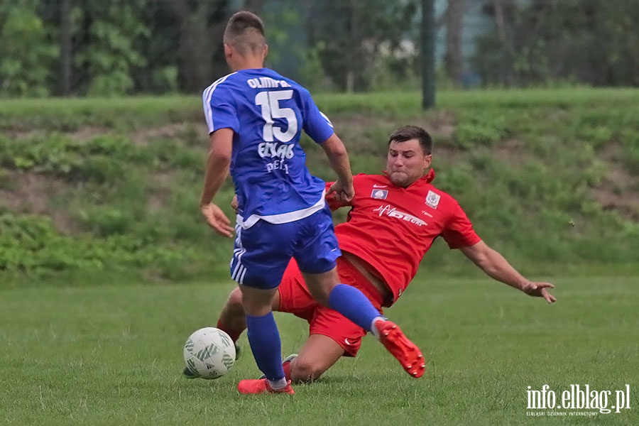 Olimpia Elblg-Wierzyca sparing, fot. 2