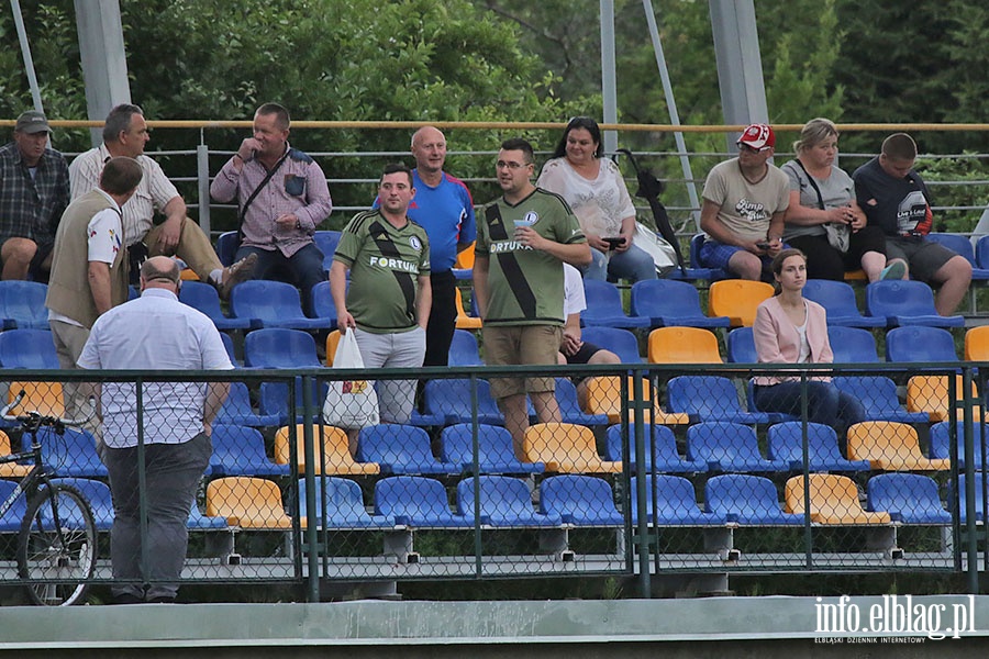 Olimpia Elblg-Wierzyca sparing, fot. 10