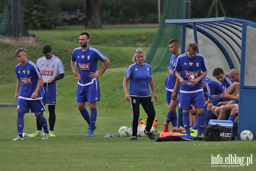 Olimpia Elblg-Wierzyca sparing, fot. 13