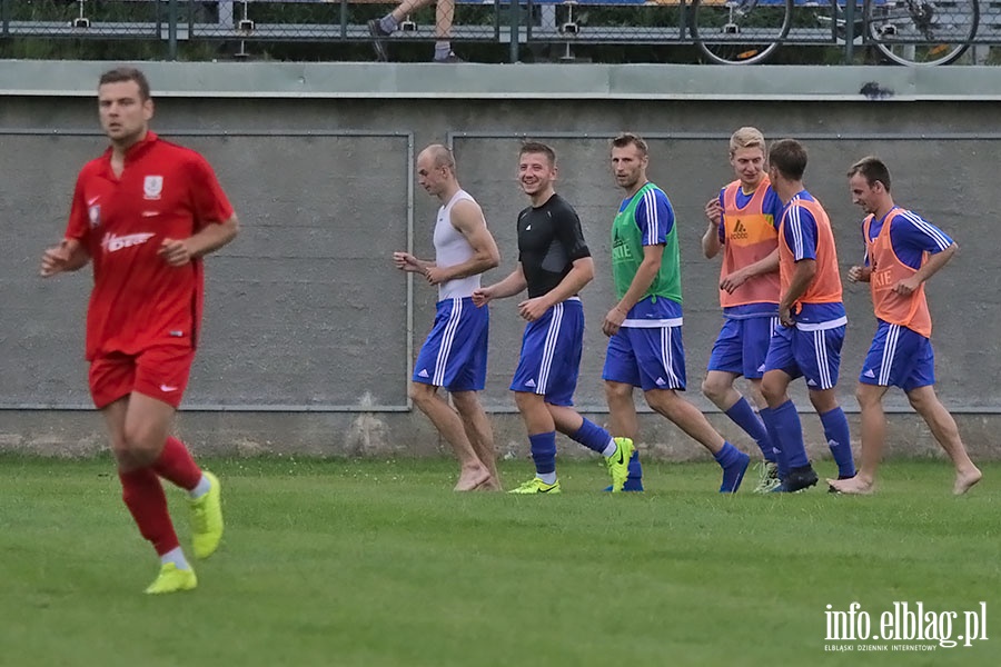 Olimpia Elblg-Wierzyca sparing, fot. 16