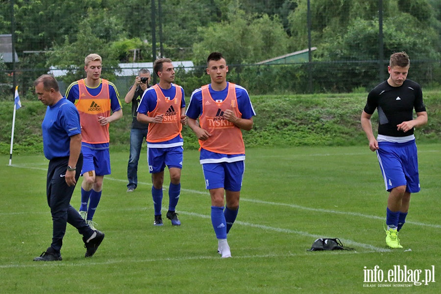 Olimpia Elblg-Wierzyca sparing, fot. 23