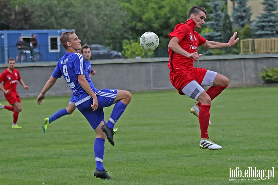 Olimpia Elblg-Wierzyca sparing, fot. 26