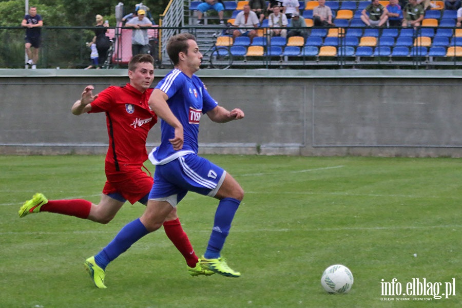 Olimpia Elblg-Wierzyca sparing, fot. 27