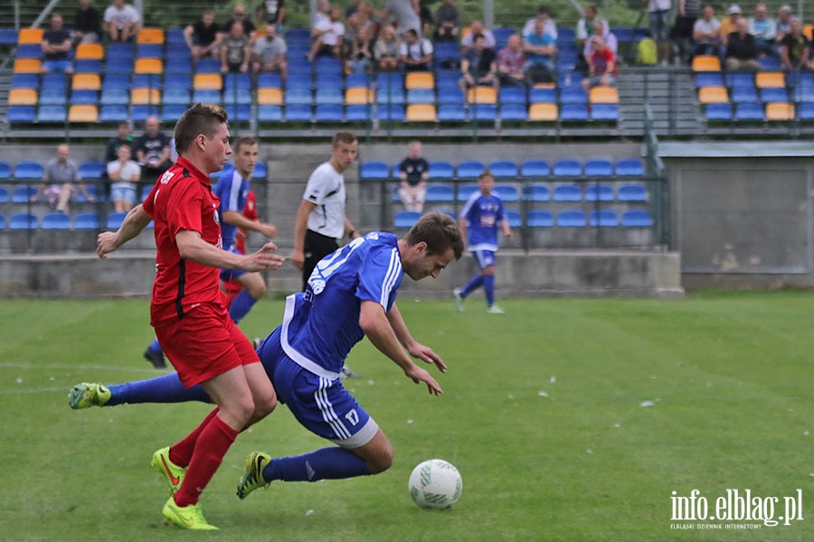 Olimpia Elbląg-Wierzyca sparing, fot. 28