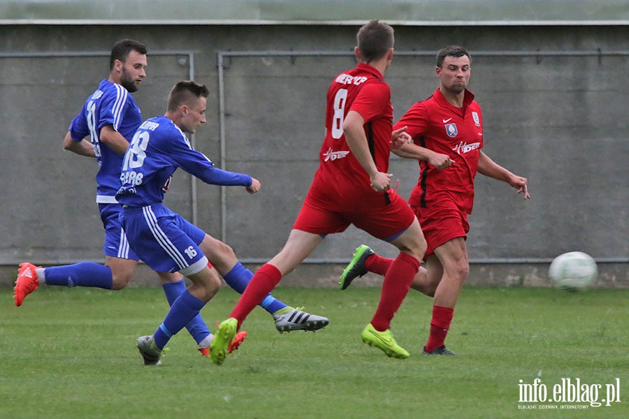 Olimpia Elblg-Wierzyca sparing, fot. 29