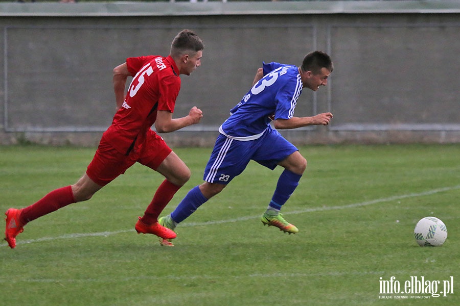 Olimpia Elblg-Wierzyca sparing, fot. 33