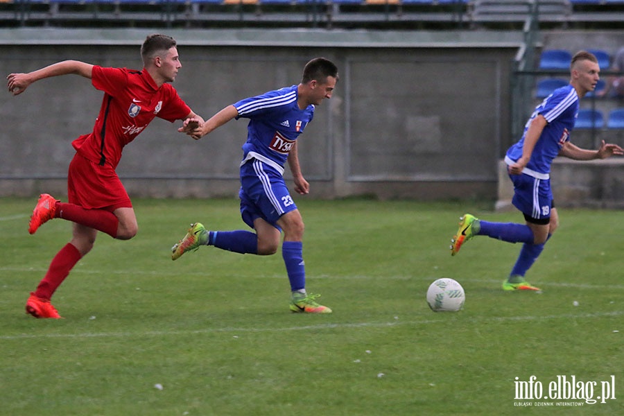 Olimpia Elblg-Wierzyca sparing, fot. 34