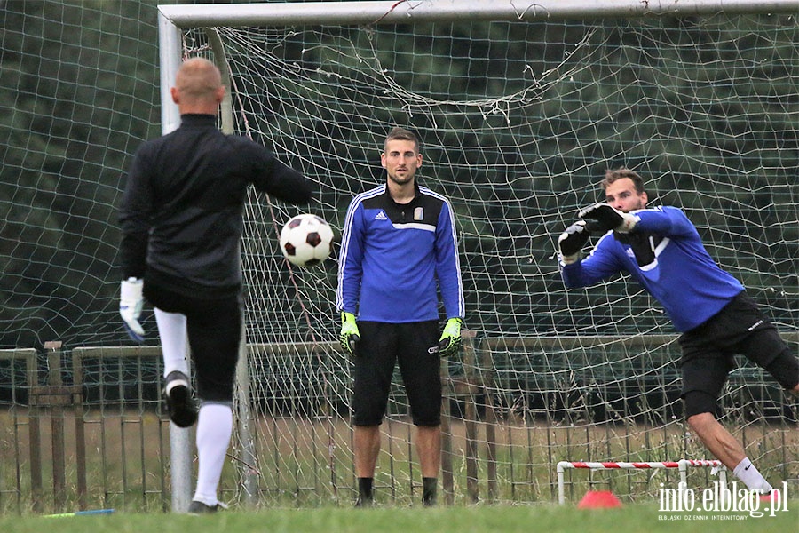 Olimpia Elblg-Wierzyca sparing, fot. 35