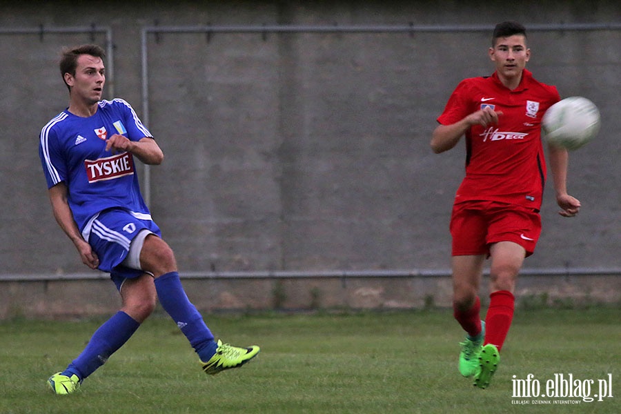 Olimpia Elblg-Wierzyca sparing, fot. 40