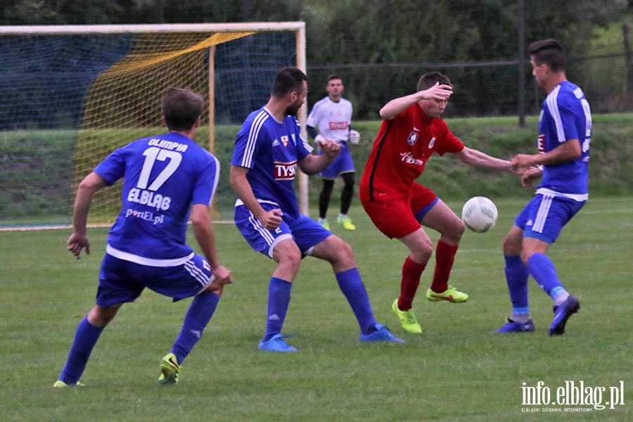 Olimpia Elbląg-Wierzyca sparing, fot. 44