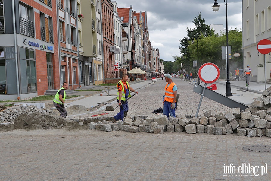 Ulica Studzienna wci remontowana, fot. 6