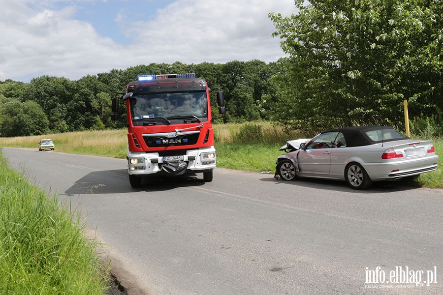 Grozne zderzenie ciarwki z bmw na Mazurskiej, fot. 24