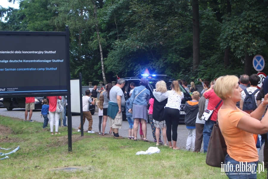 Wizyta Księcia Wiliama i Księżnej Kate w Muzeum Stutthof, fot. 55