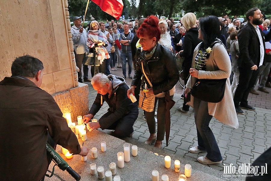 Protest elblążan przed sądem, fot. 9