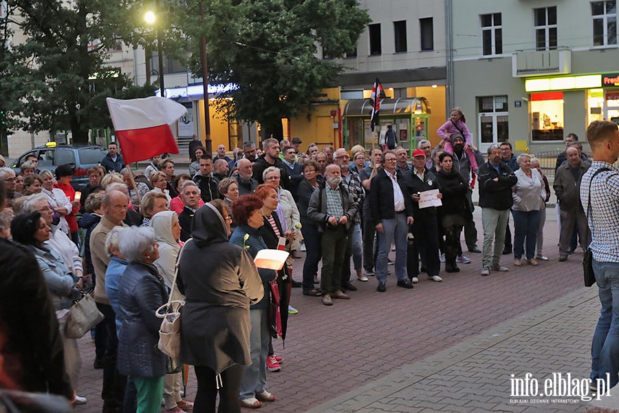 Protest elblążan przed sądem, fot. 10