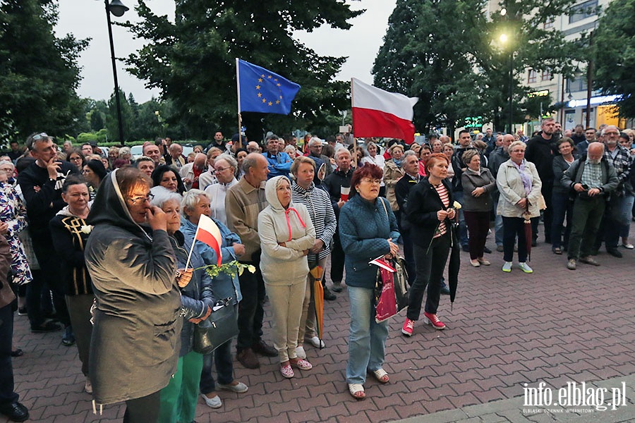 Protest elblążan przed sądem, fot. 17