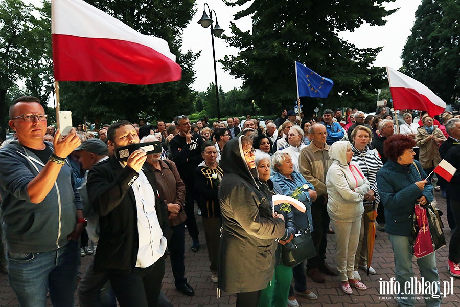 Protest elblążan przed sądem, fot. 19