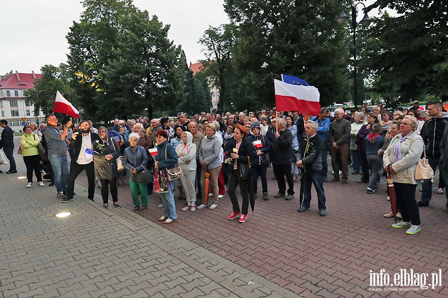 Protest elblan przed sdem, fot. 21