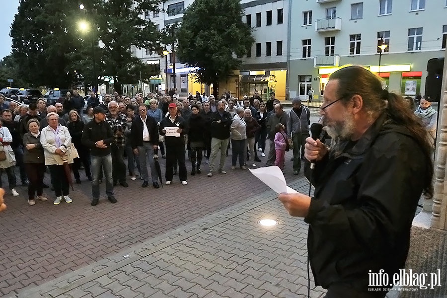 Protest elblążan przed sądem, fot. 30