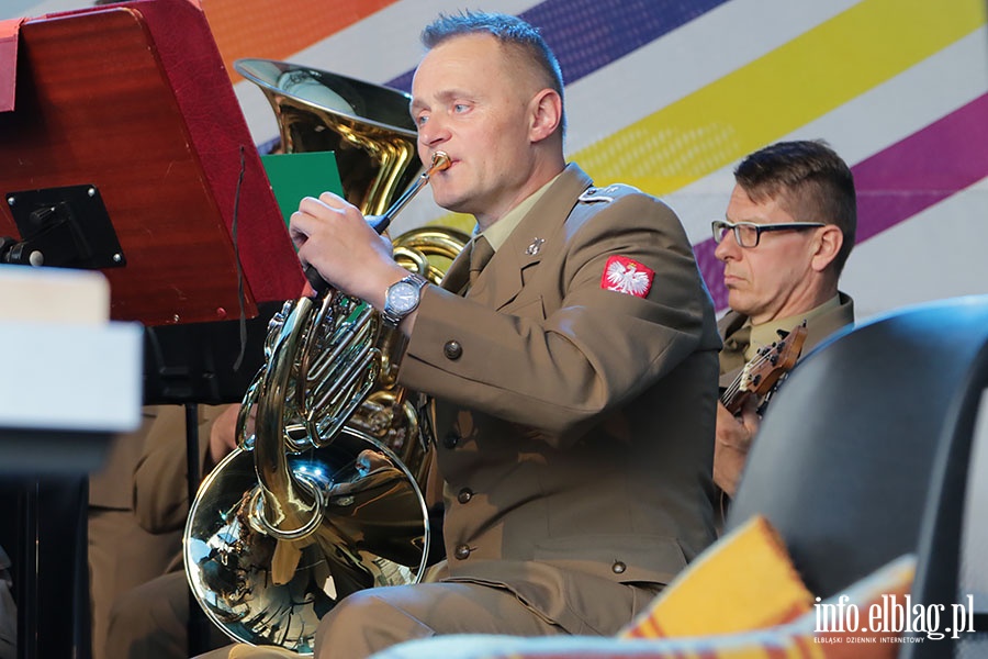 Elblska Orkiestra Wojskowa wystpia na Starwce, fot. 13