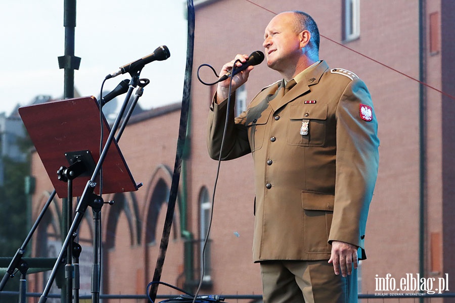 Elblska Orkiestra Wojskowa wystpia na Starwce, fot. 14