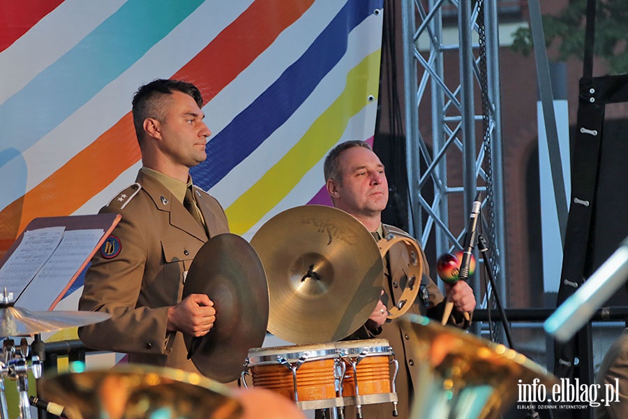 Elblska Orkiestra Wojskowa wystpia na Starwce, fot. 47