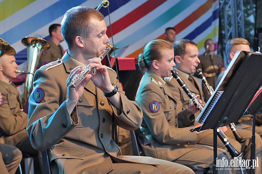 Elblska Orkiestra Wojskowa wystpia na Starwce, fot. 48
