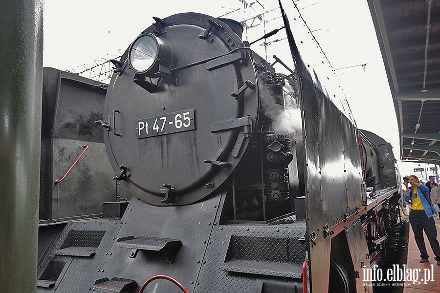 Zabytkowy parowz w Elblgu, fot. 23