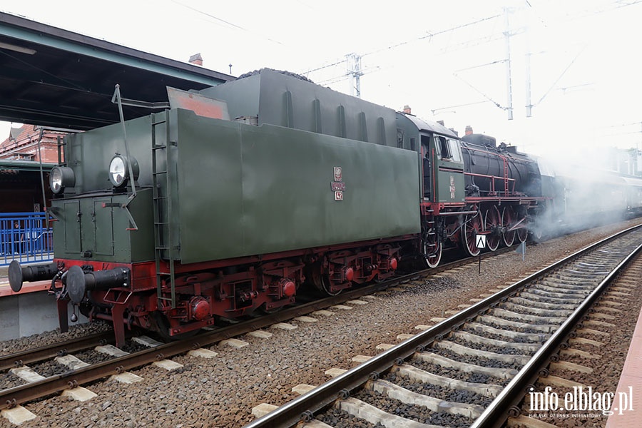 Zabytkowy parowz w Elblgu, fot. 38