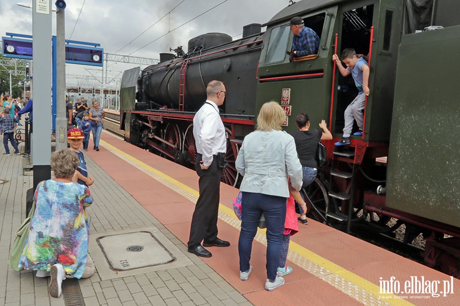 Zabytkowy parowz w Elblgu, fot. 42