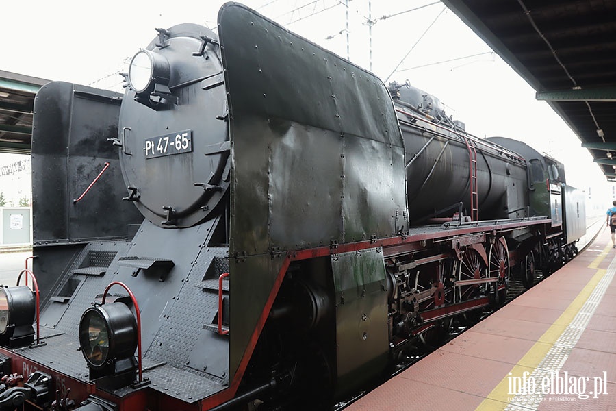 Zabytkowy parowz w Elblgu, fot. 43