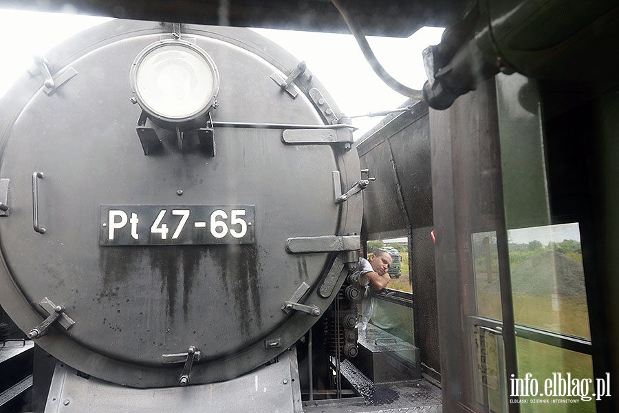 Zabytkowy parowz w Elblgu, fot. 47