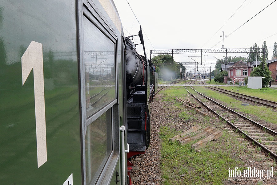 Zabytkowy parowz w Elblgu, fot. 56