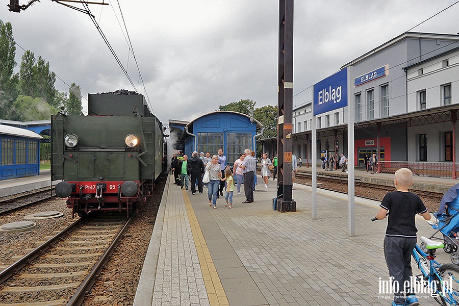 Zabytkowy parowz w Elblgu, fot. 59
