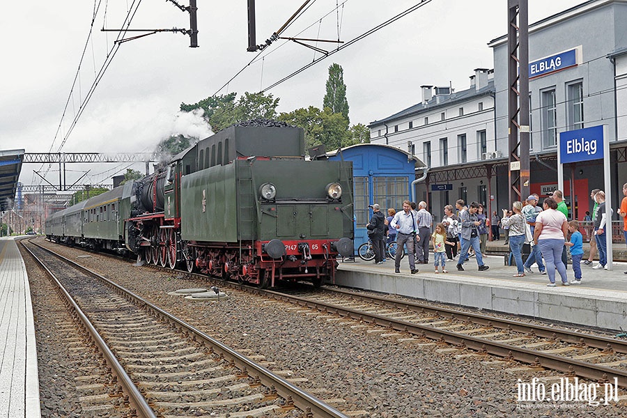 Zabytkowy parowz w Elblgu, fot. 60