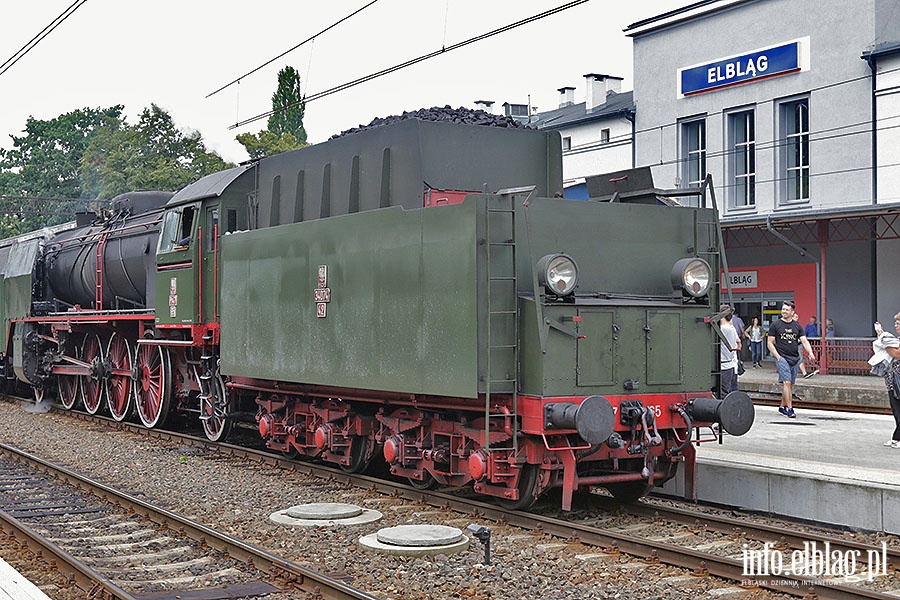 Zabytkowy parowz w Elblgu, fot. 61