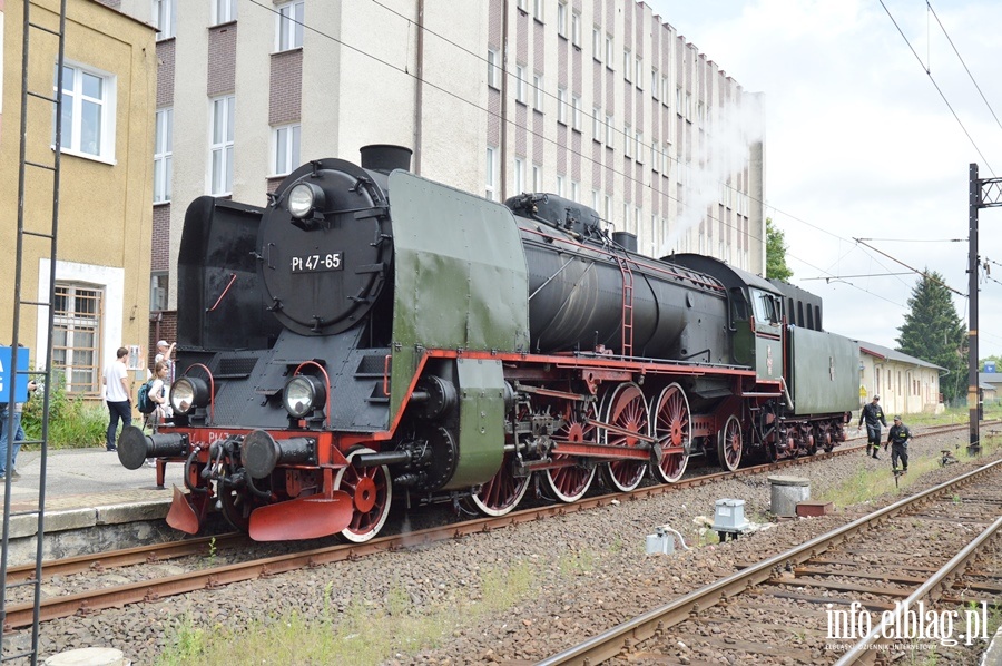 Zabytkowy parowz w Elblgu, fot. 141