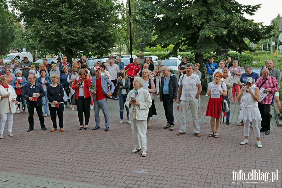 Elblanie poraz kolejny protestowali w obronie sdw., fot. 7